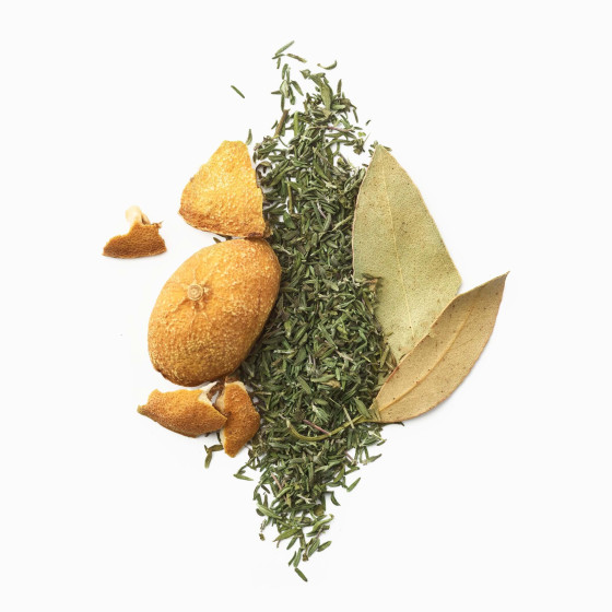 Tisane apres ski pour l'hiver : thym citron et eucalyptus Tisane apres ski pour l'hiver : thym citron et eucalyptus