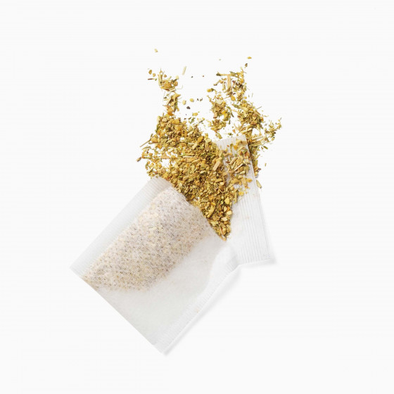 Infusette sans colle ni agrafe pour tisane citron gingembre Infusette sans colle ni agrafe pour tisane citron gingembre