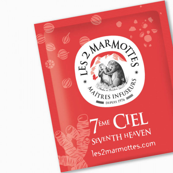 Sachet de tisane au gingembre et au poivre 7eme Ciel Sachet de tisane au gingembre et au poivre 7eme Ciel