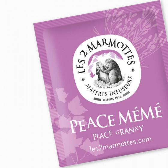 Sachet de tisane à la lavande Peace mémé