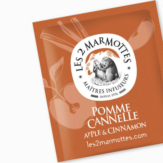 Sachet de tisane pomme cannelle