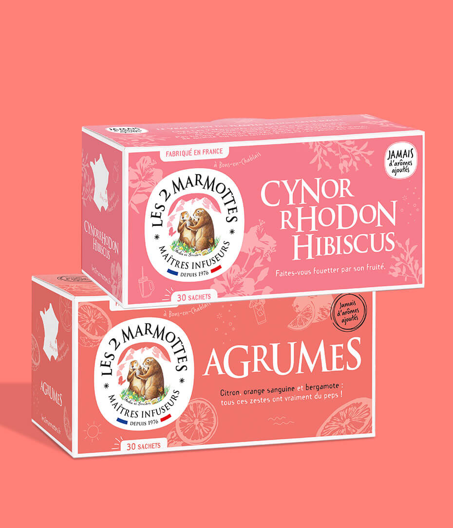 Hibiscus herbal teas