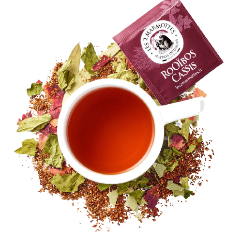 Rooibos blend with blackcurrant leaves