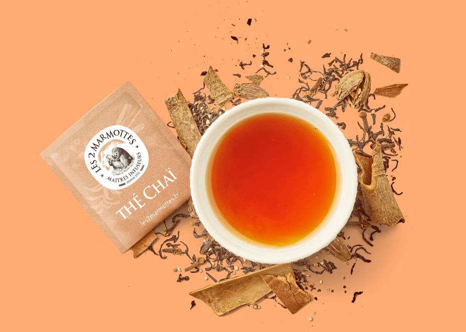 ChaiMati - Chai Latte à la cardamome - Prémélange de thé