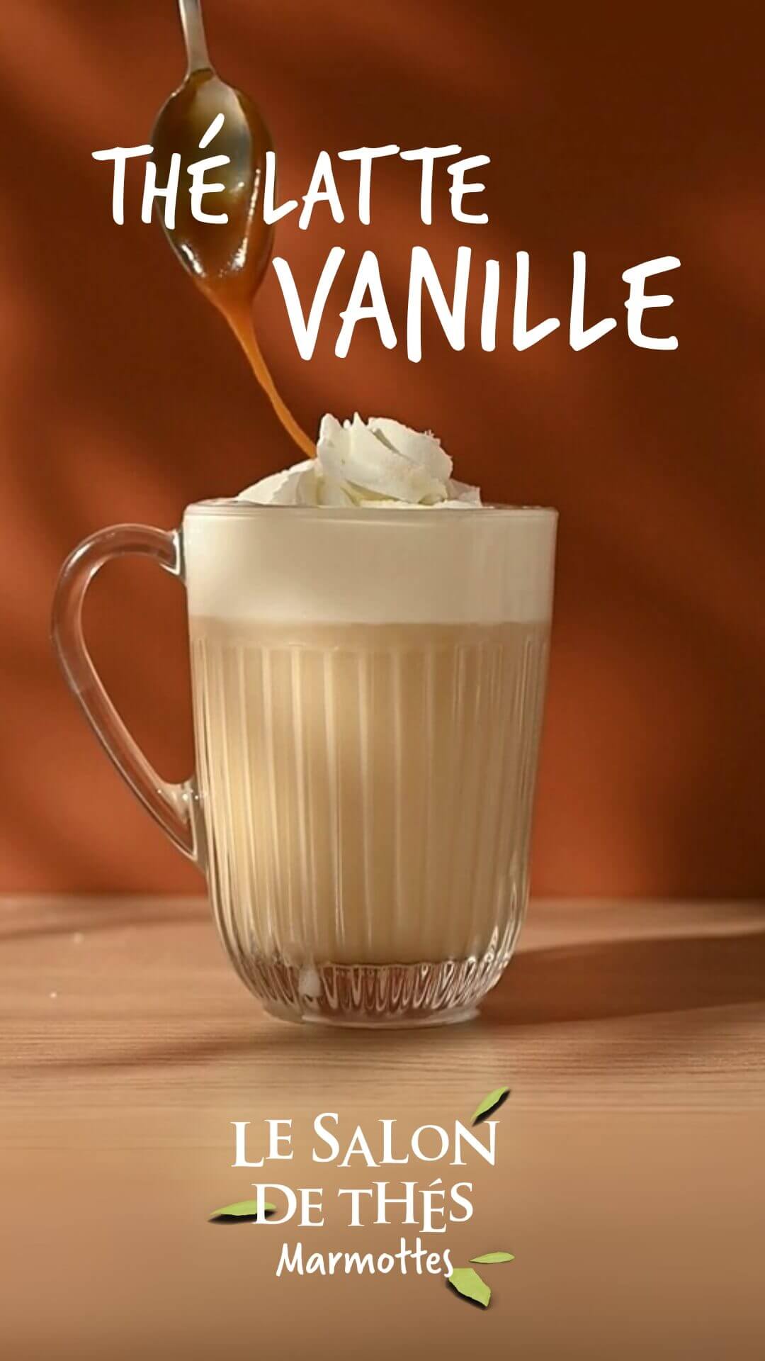 Recette de thé latte à la vanille et au caramel au beurre salé
