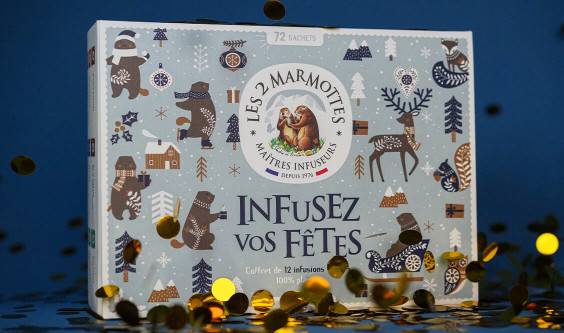 Grand coffret d'infusions Au Coin du Feu - Les 2 Marmottes