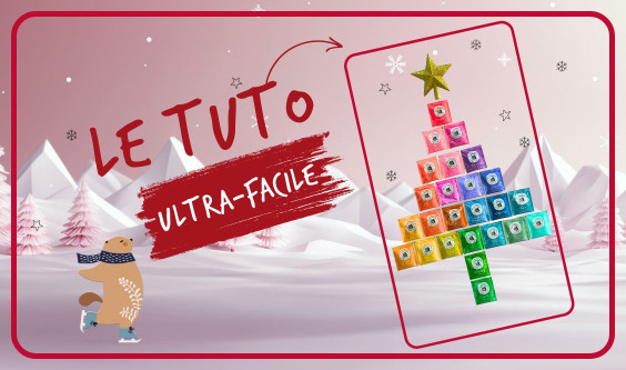 Tuto : le Calendrier de l'Avent Ultra Facile