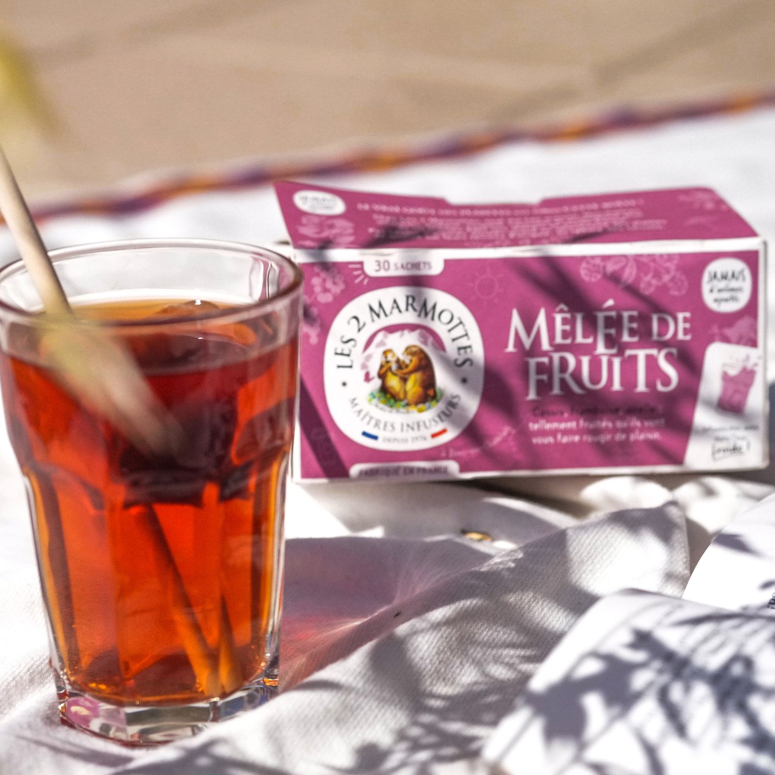 Fruit Blend herbal tea with real red berries