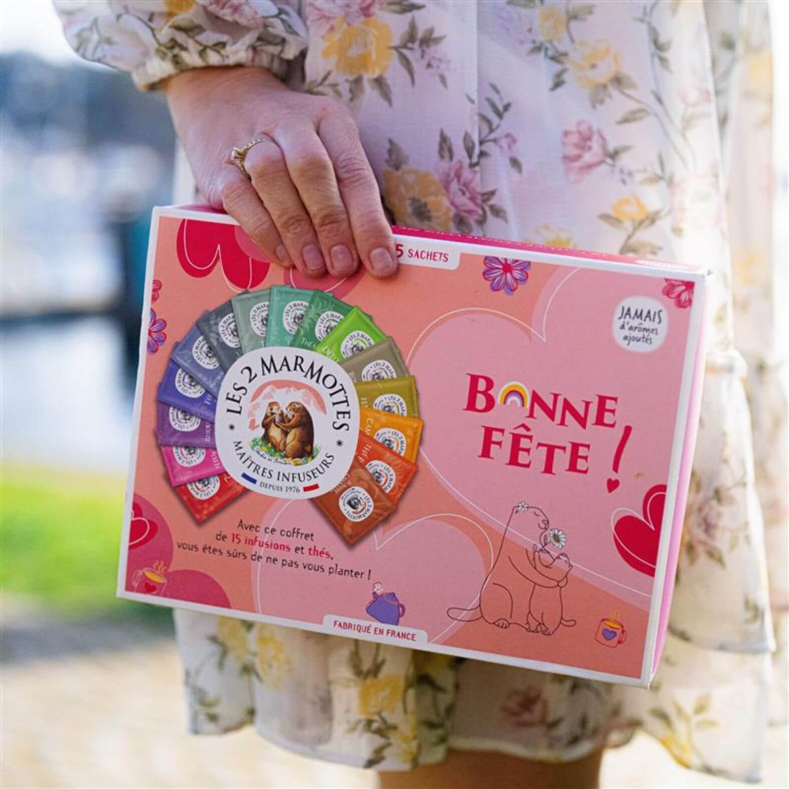 Coffret découverte Les 2 marmottes : coffret cadeau pour fans de tisanes et thés