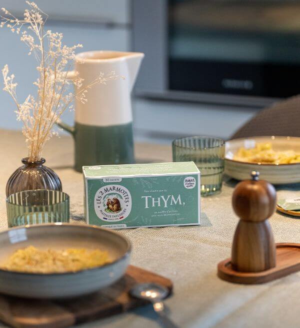 les ravioles au thym