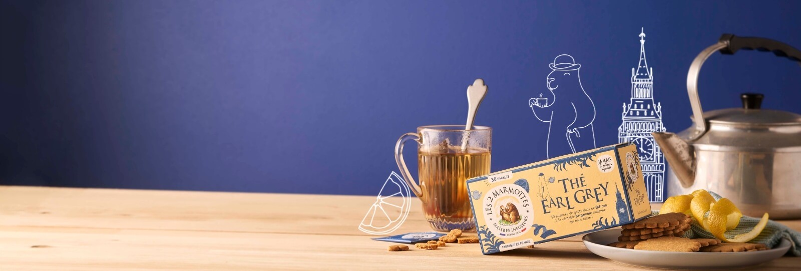 Nouveau thé bio earl grey